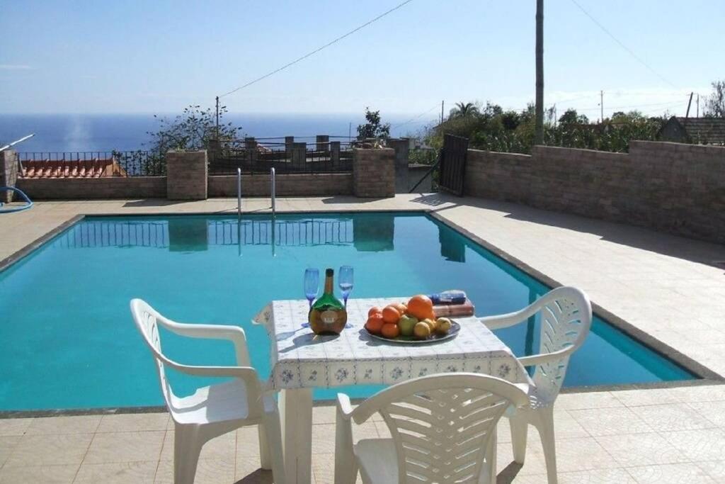 Casa Pedra Cottage Sea And Mountain Views Plus Pool Arco da Calheta  Exterior foto