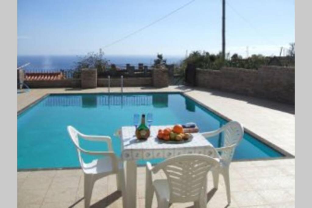 Casa Pedra Cottage Sea And Mountain Views Plus Pool Arco da Calheta  Exterior foto